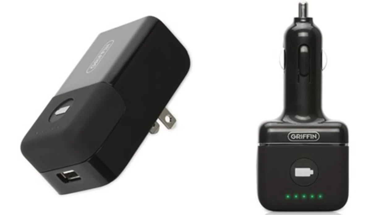 Griffin Chargeur de voiture et Batterie de secours