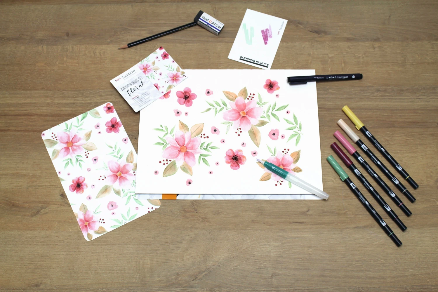 TOMBOW Watercolor Set Floral