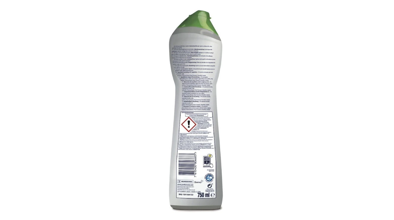 CIF Crème à récurer Professional Cream 8 x 750 ml