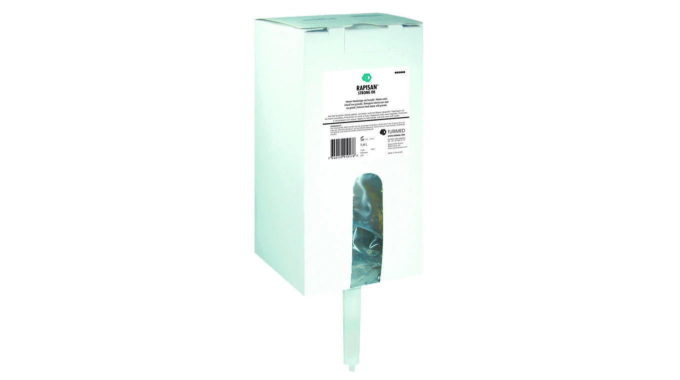 RAPISAN® STRONG DK Nettoie-mains intensiv avec granules 1400ml Bag-in-Box