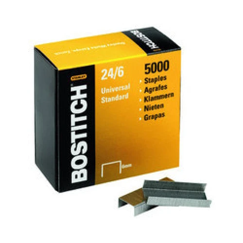 BOSTITCH Agrafes 24/6 6mm - 5000 pcs.