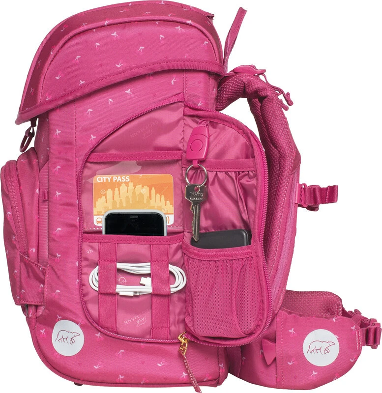 BECKMANN Set de sac à dos scolaire Plus Air avec sac réversible