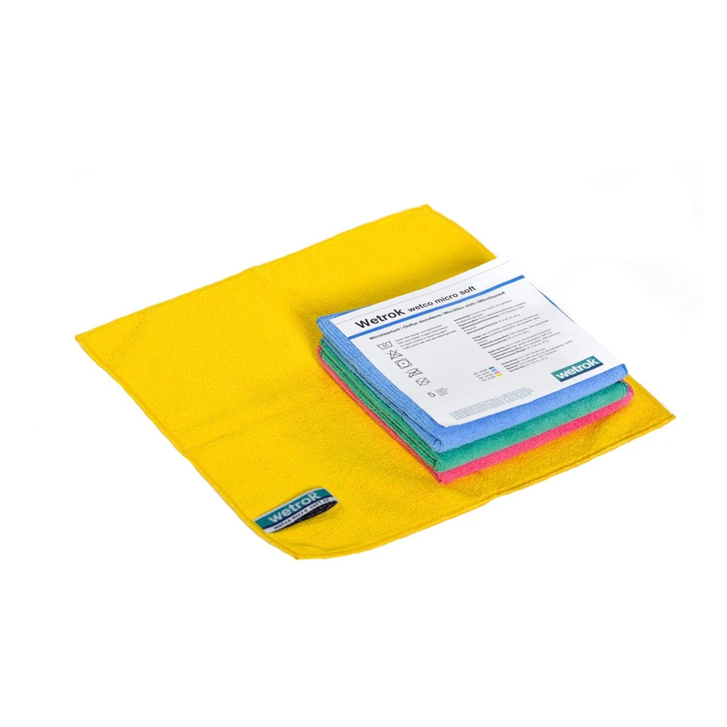 WETROK Mikrofasertuch wetco micro soft 38, 5 Stück