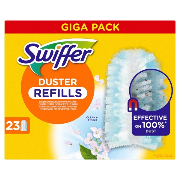 SWIFFER Plumeau recharge 3 x 23 chiffons