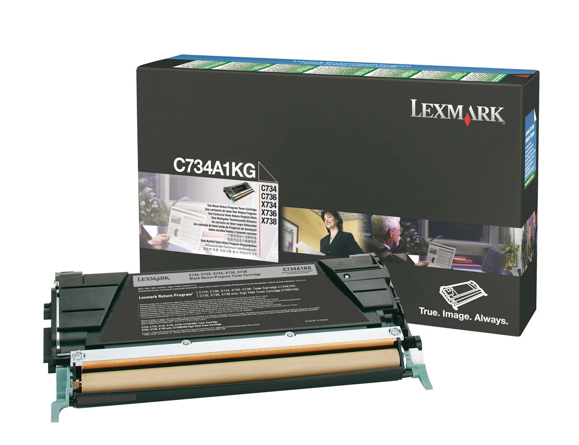 Lexmark C734A1KG Toner schwarz