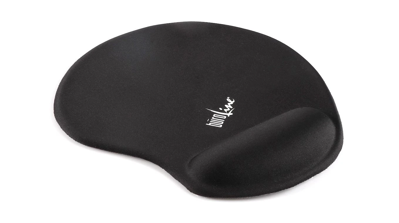 BÜROLINE Tapis de souris avec repose-poignets