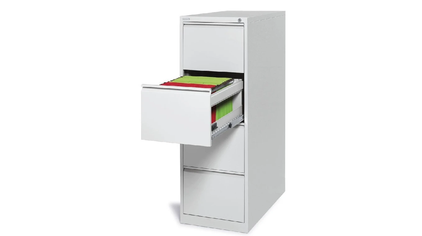 Armoire à dossiers suspendus BASE LINE, DIN A4,  H 1320 x B 640 x T 620 mm
