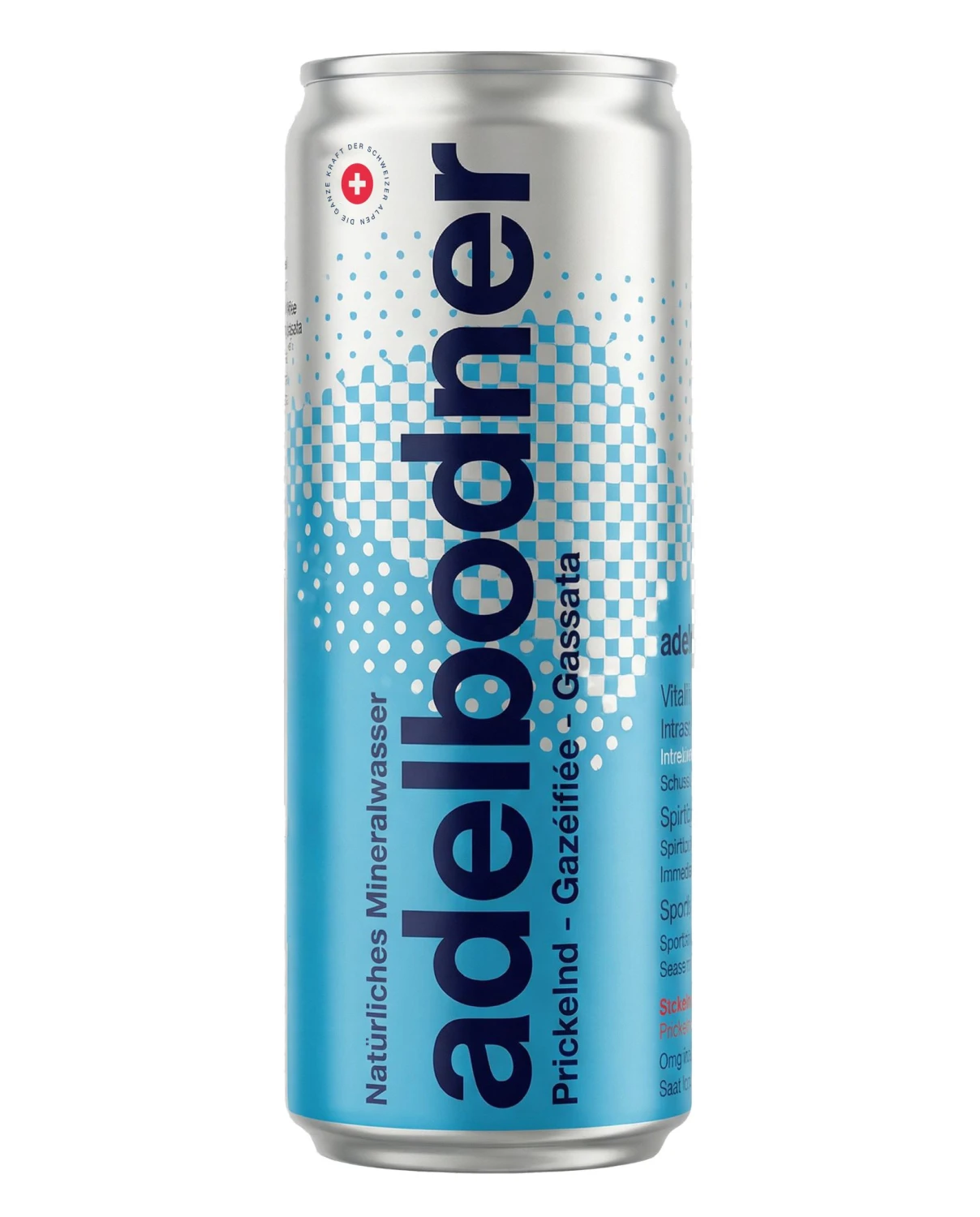 ADELBODNER Eau  pétillante 12 x 33 cl
