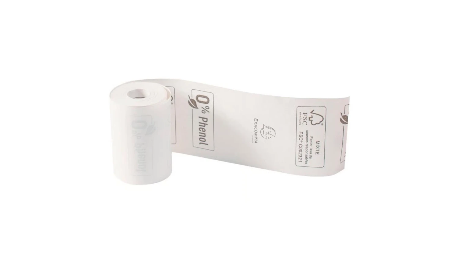 EXACOMPTA Rouleaux thermiques 57 mm x 9 m, 20 pièces