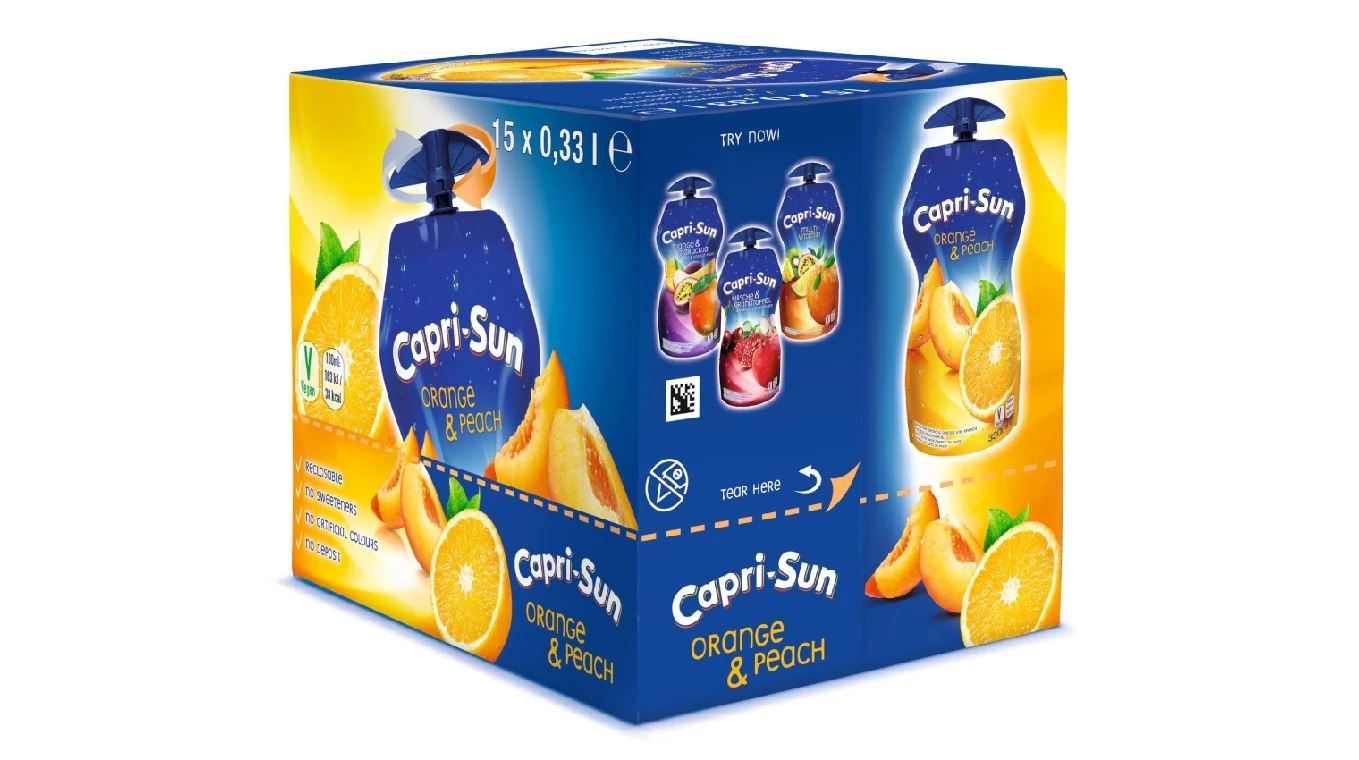 CAPRI-SUN Orange-Peach 15 x 330 ml