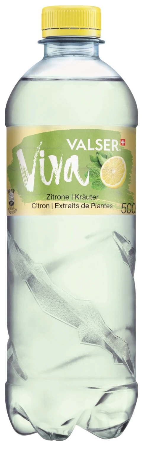 VALSER Viva Citron & extraits de plantes PET 50cl