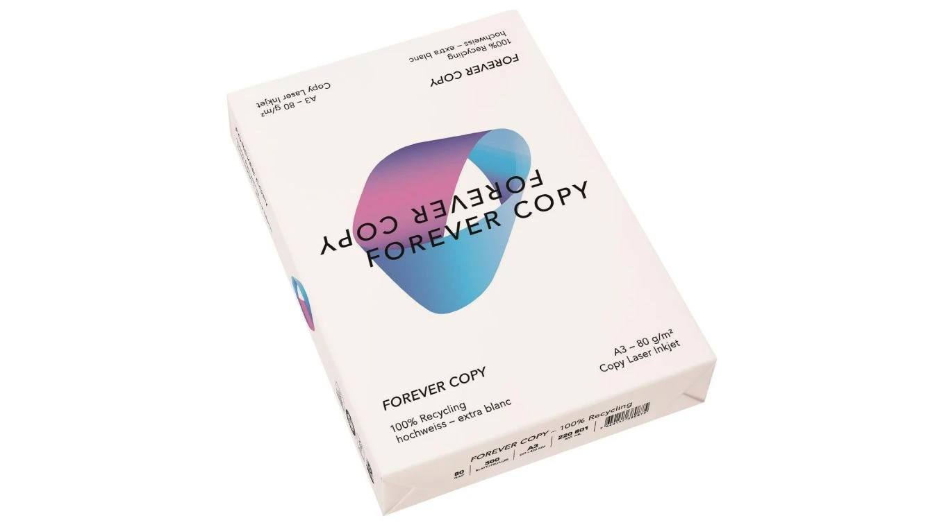 FOREVER COPY Papier à copier A3, 80 g/m², 500 feuilles