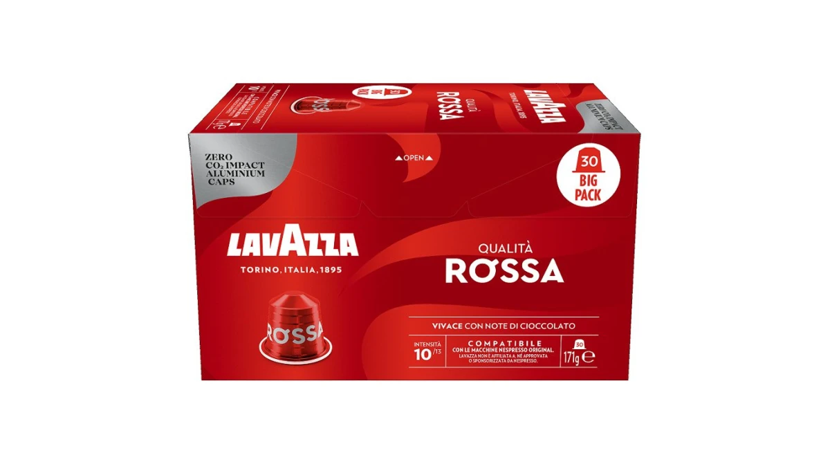 LAVAZZA Capsules de café Qualità Rossa 30 pièces