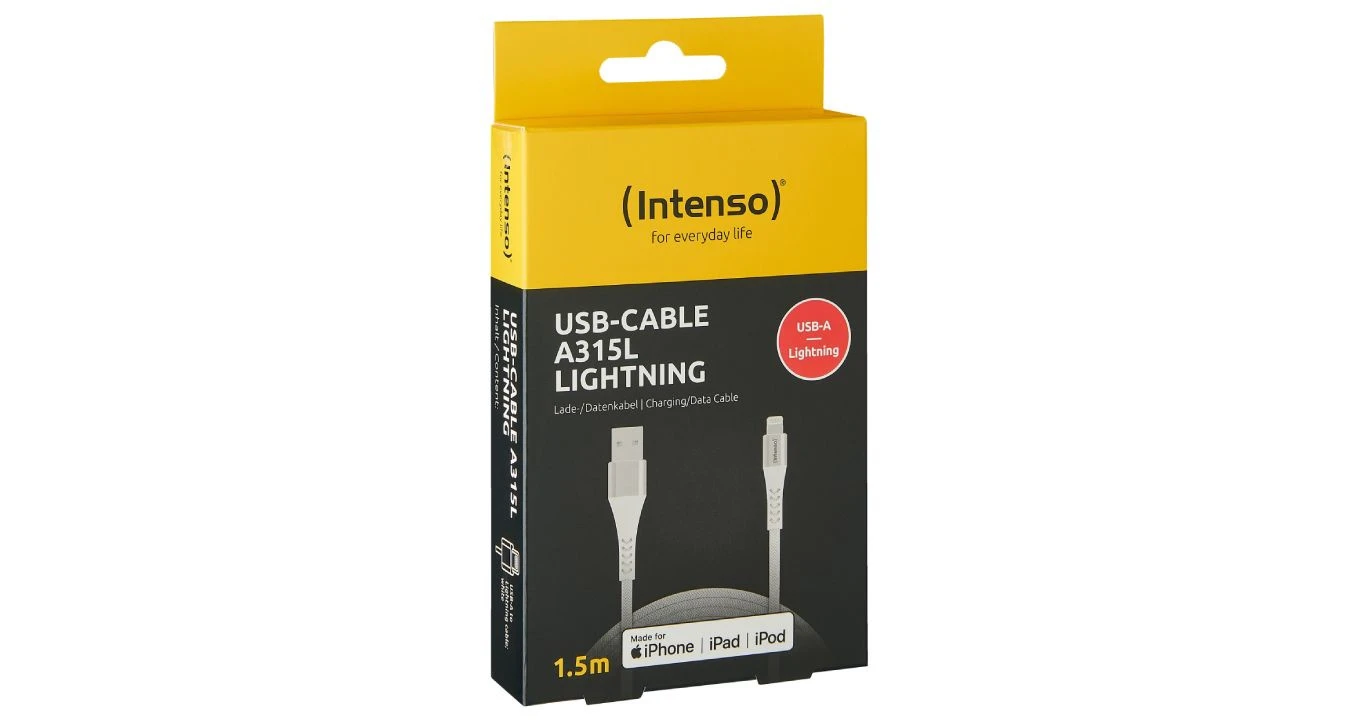 INTENSO Câble USB-A vers USB C 1,5 m
