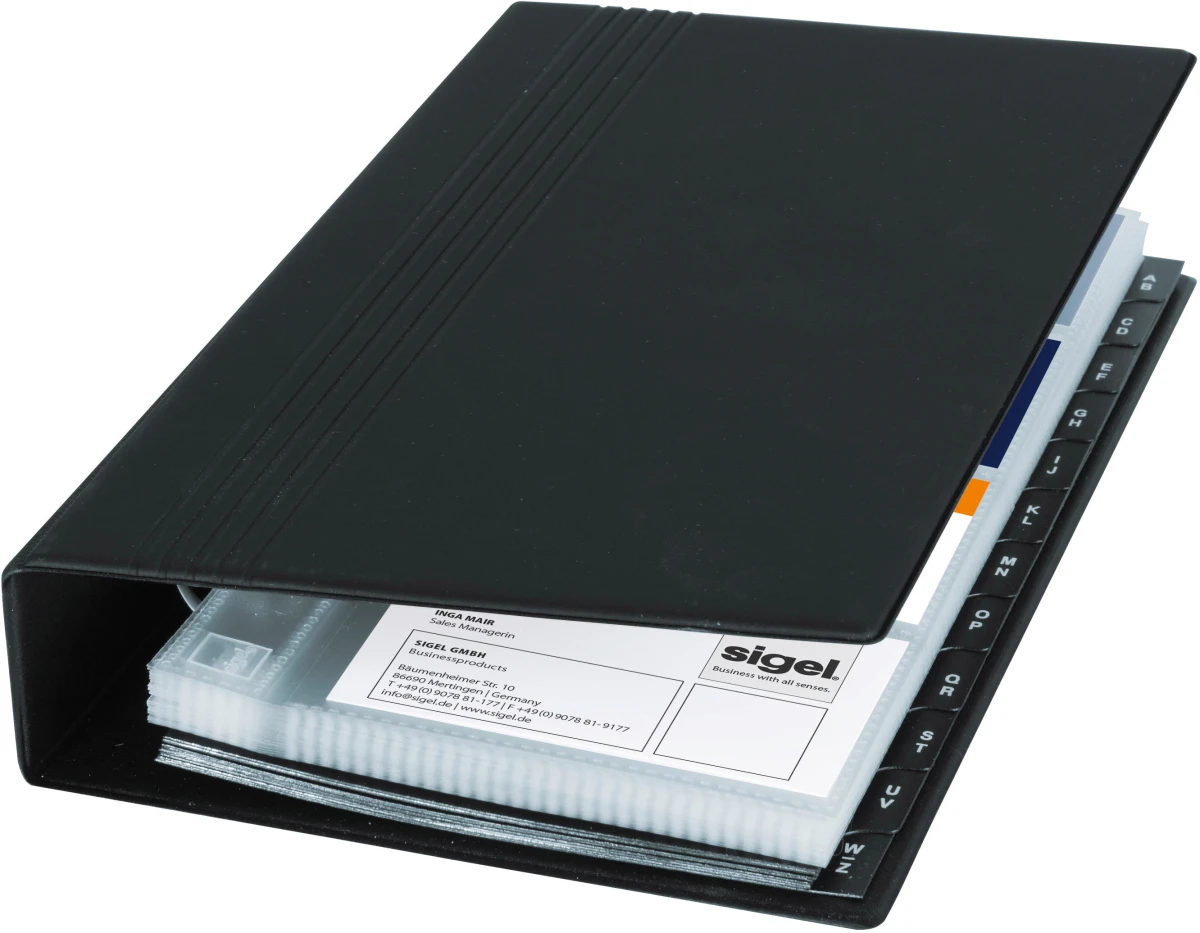 SIGEL Class. cartes visite 265x147mm