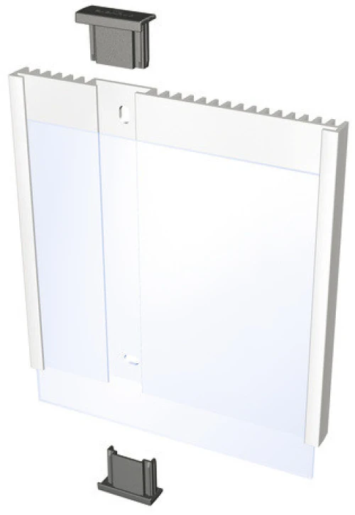 DURABLE Plaque de porte 149 x 148.5 mm
