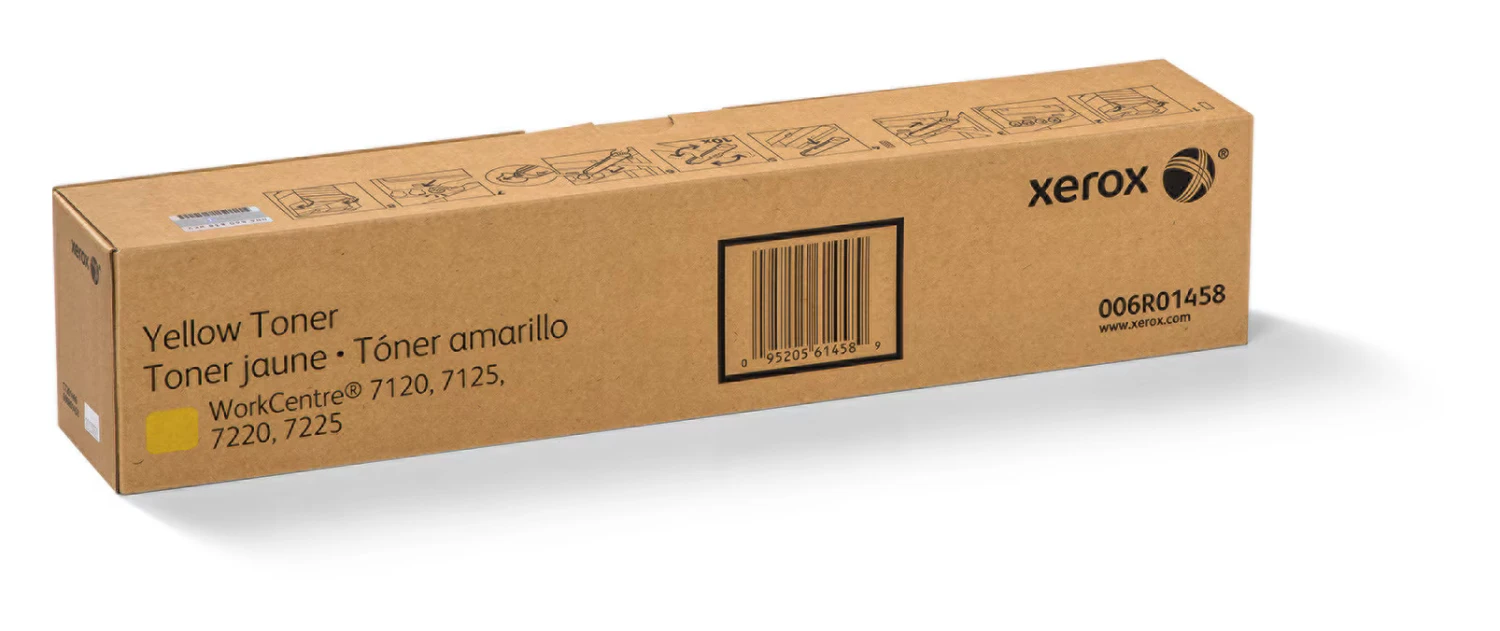 XEROX WorkCentre 7120 toner yellow standard capacity 1-pack 006R01458