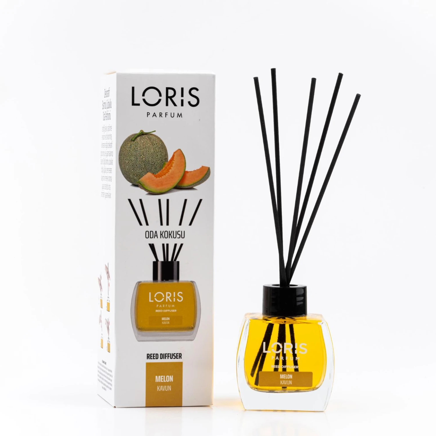 LORIS Parfum d'ambiance Melon miel & Melon 120 ml