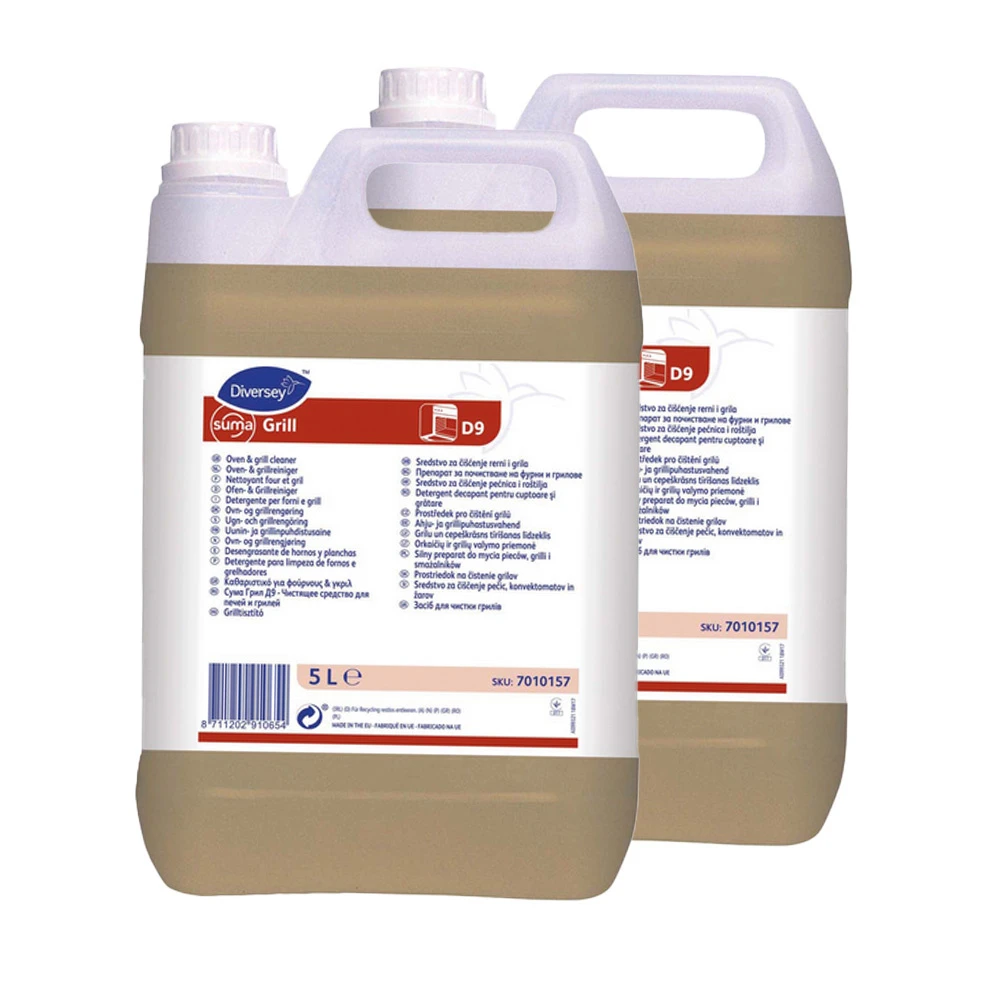 SUMA Nettoyant pour gril et four Grill D9, 2 x 5 L