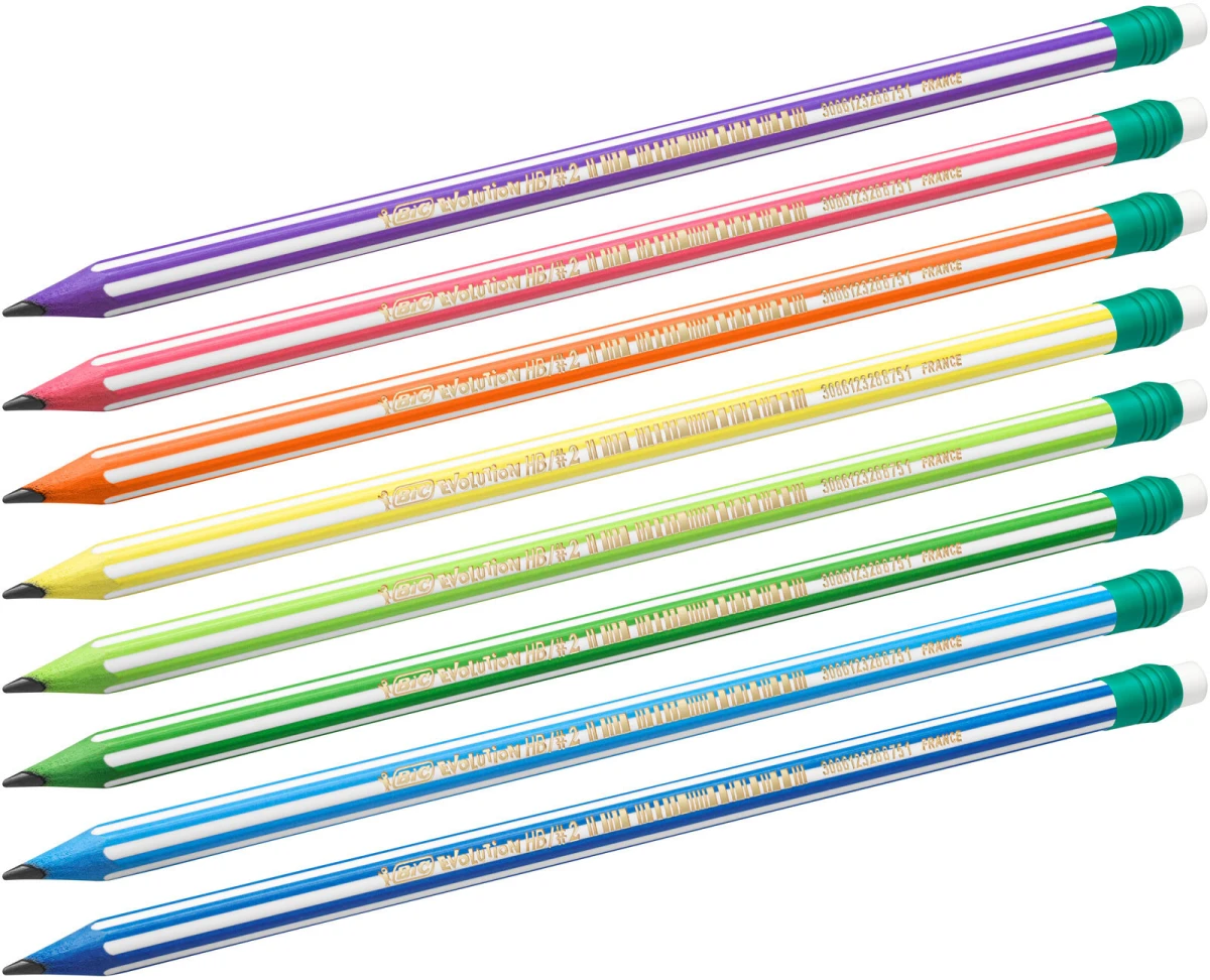 BIC Bleistift Evolution Stripes