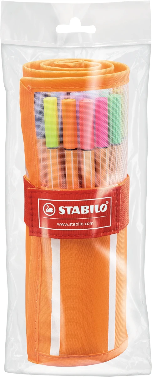 STABILO Stylo fibre Point 88, 0,4 mm, set à 30 pcs.