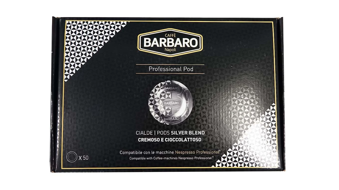 CAFFÈ BARBARO Professional Dosettes Crémeuses & Chocolatées 50x