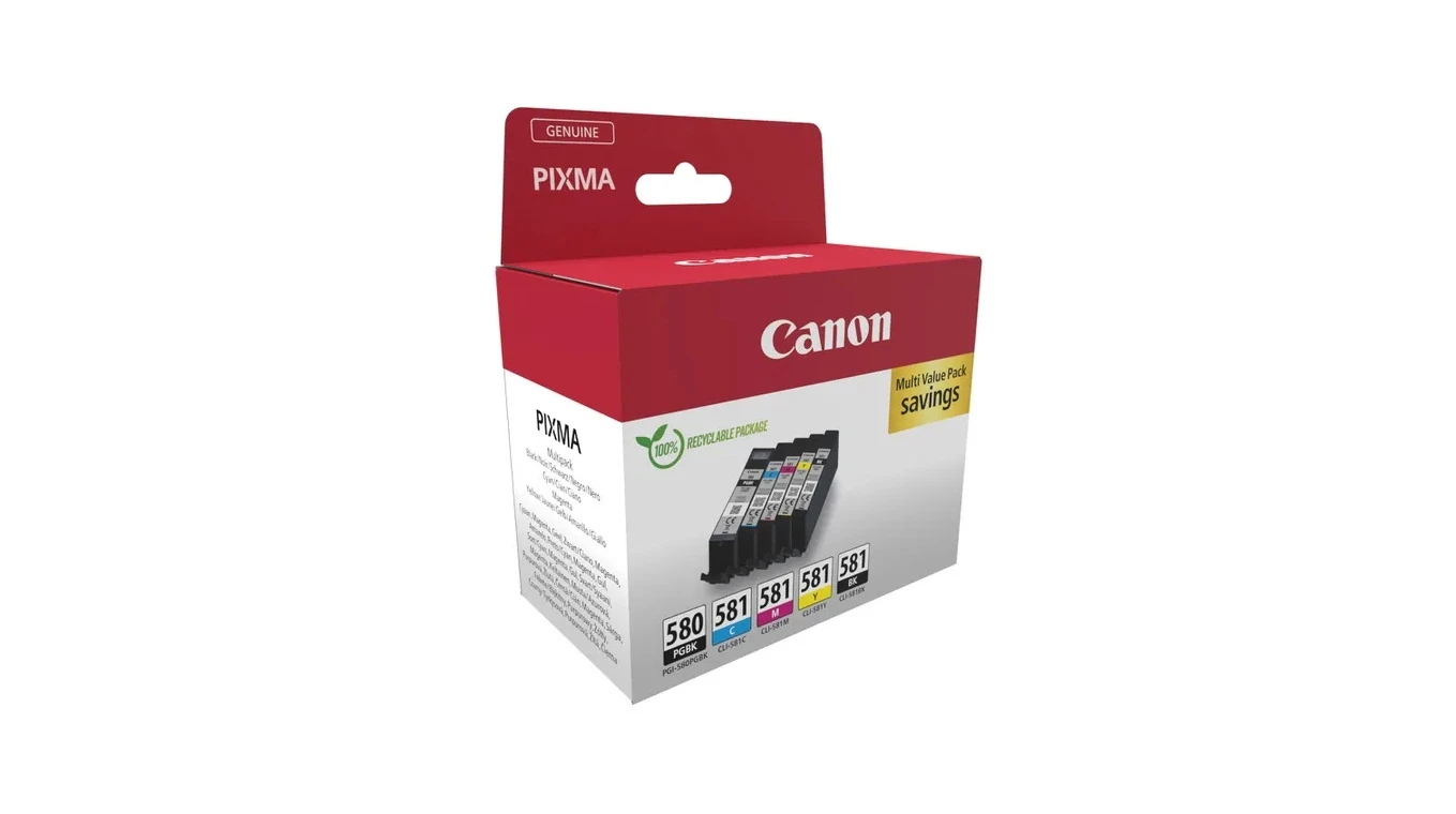 CANON Multipack Tinte 580/581 PGBKCMYBK
