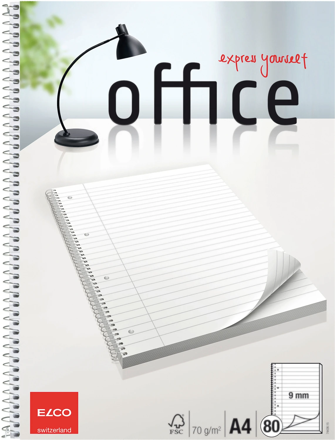ELCO College Office liniert 9mm A4