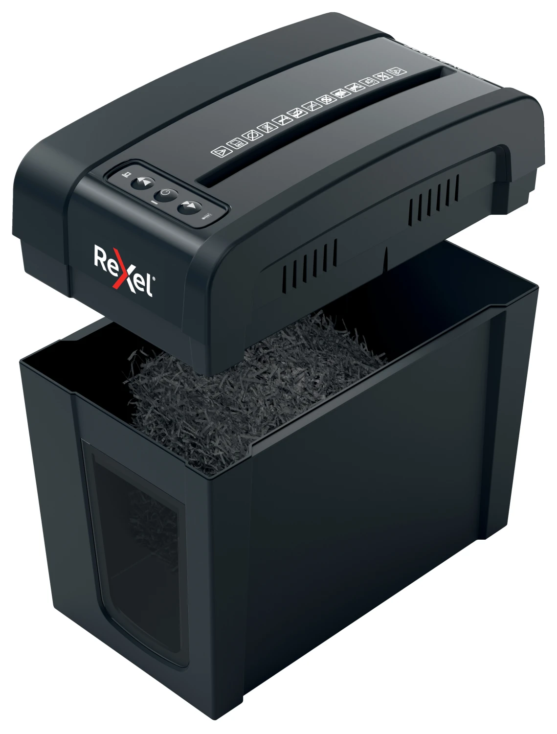 REXEL Aktenvernichter Secure X6-SL, P-4, 10lt