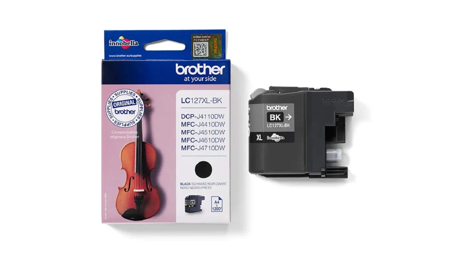 BROTHER Tintenpatrone XL schwarz