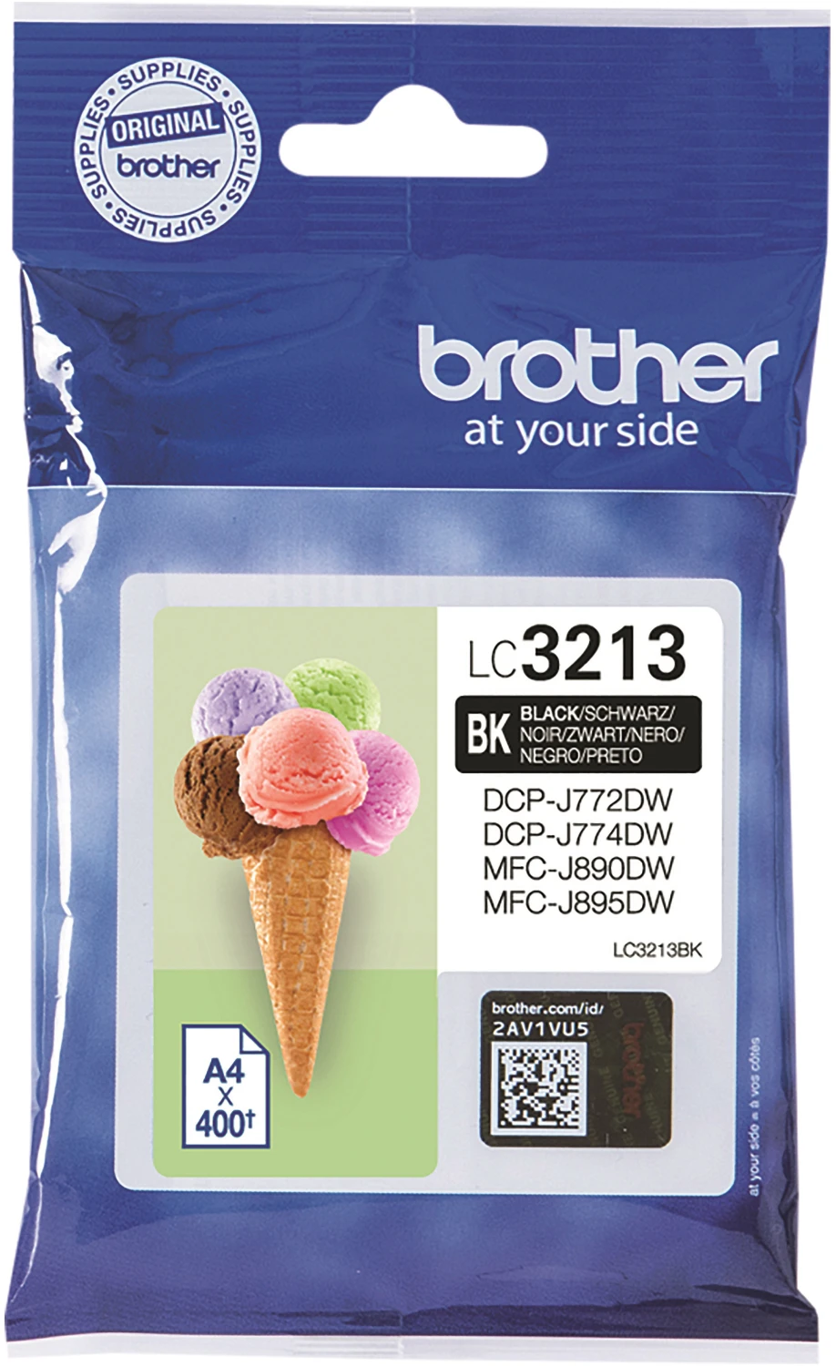 BROTHER LC3213BK  Cartouche d'encre noir