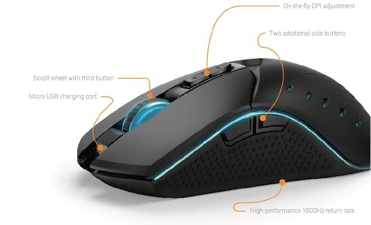 Satechi Edge 2.0 Souris sans fil