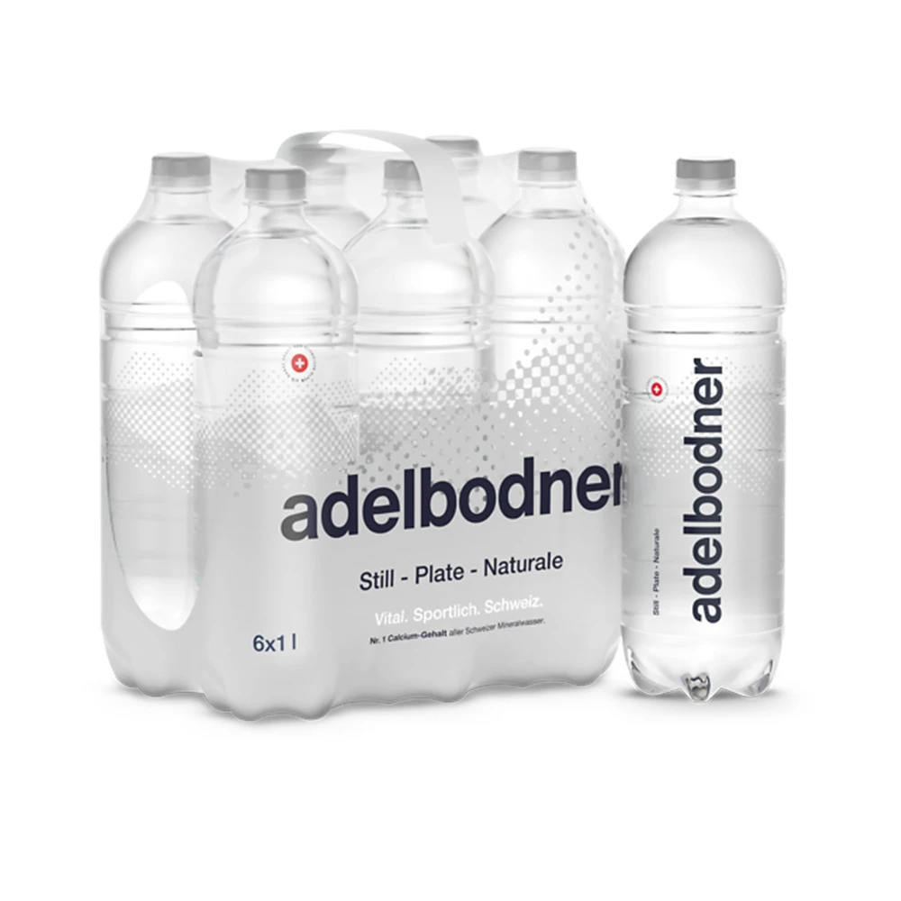 ADELBODNER Eau minérale naturelle 6 x 1 litres