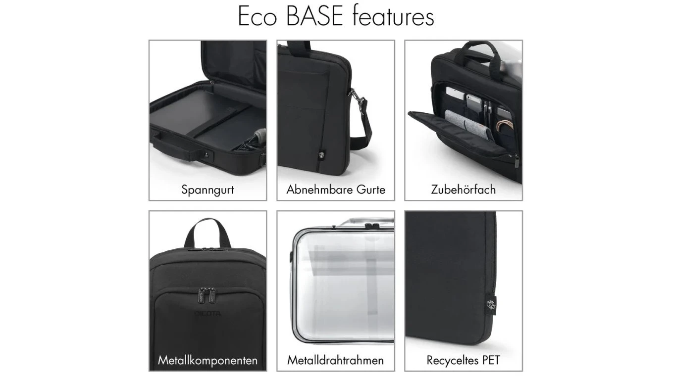 DICOTA Eco Traveller Base 17.30", Universal