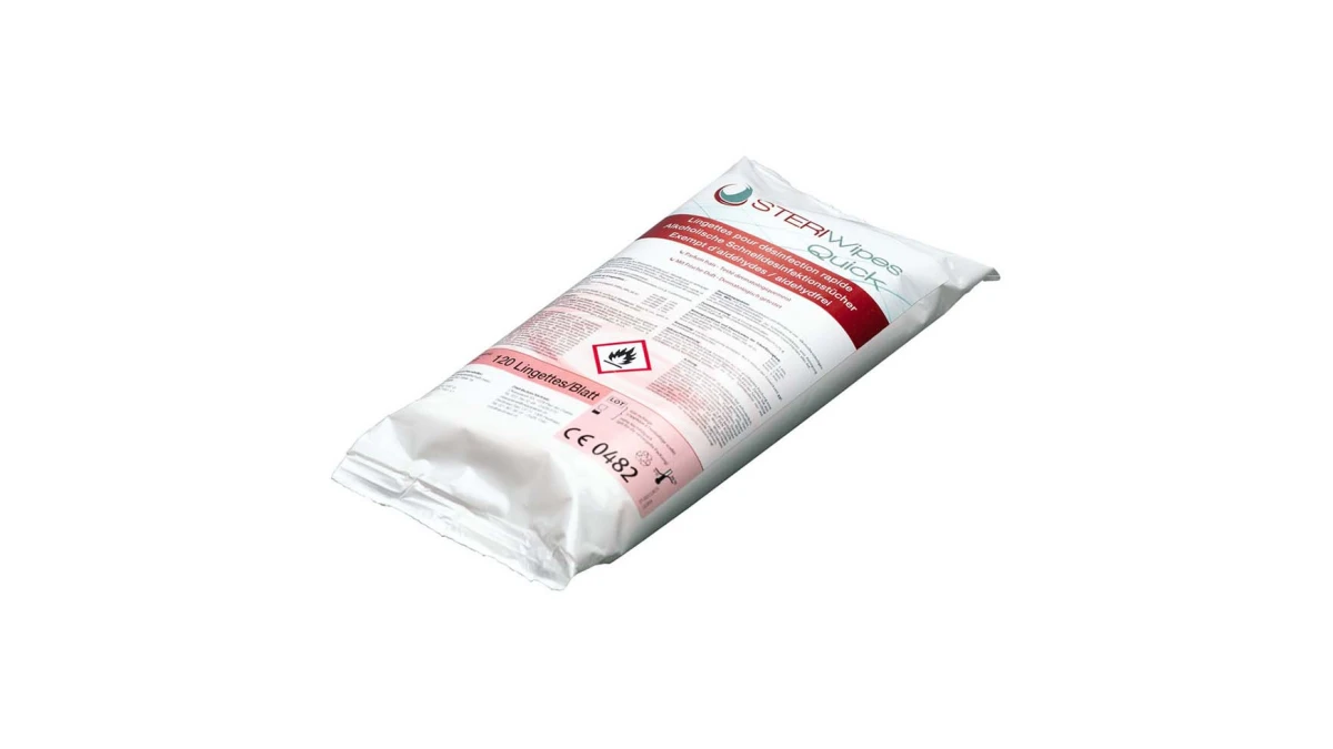 DENTIMED Recharge de lingettes désinfectantes 4 x 200 pièces