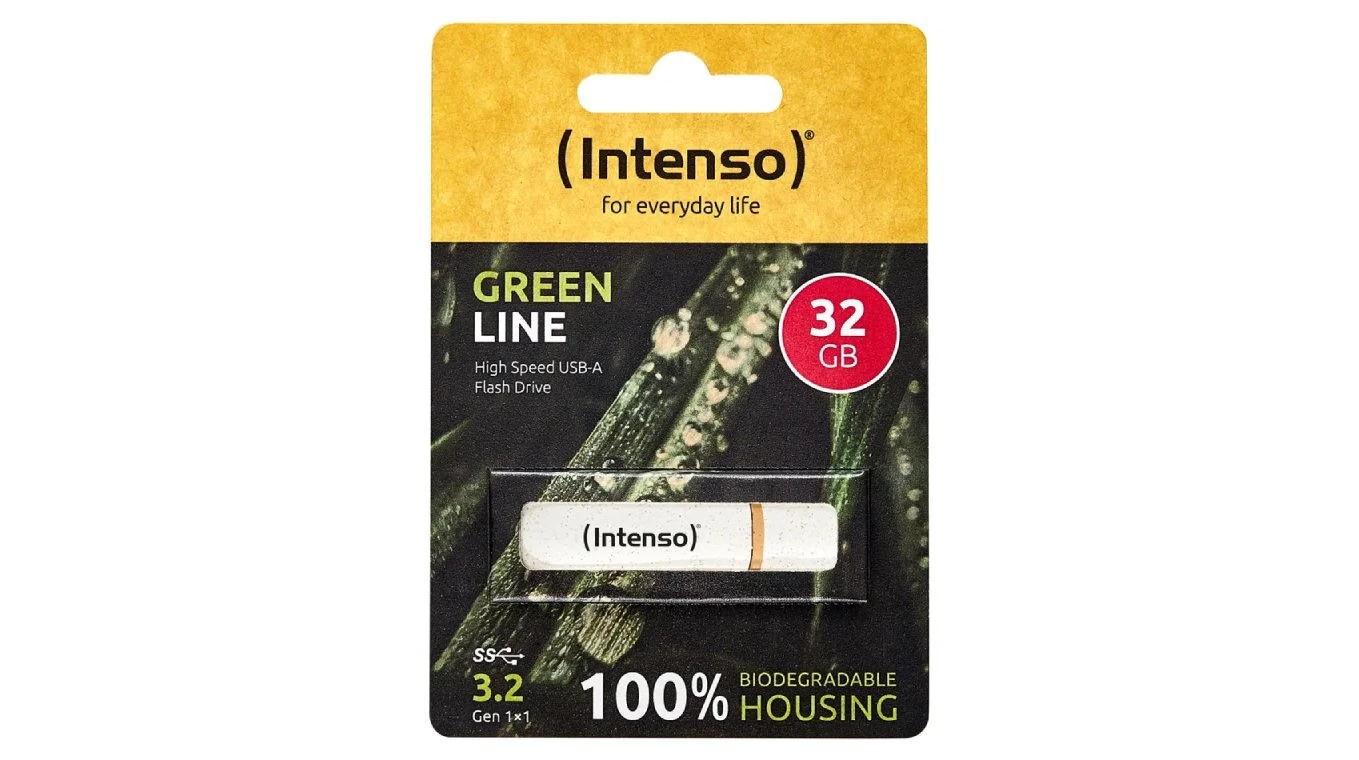 INTENSO USB-Stick Green Line 32GB USB 3.2