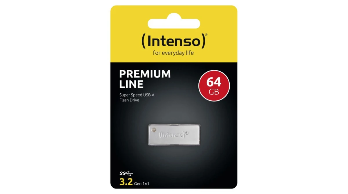 INTENSO USB-Stick Premium Line 64GB USB 3.0