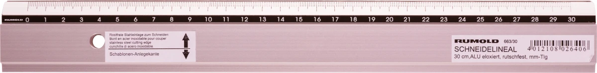 RUMOLD Règle coupante 30cm (663/30)