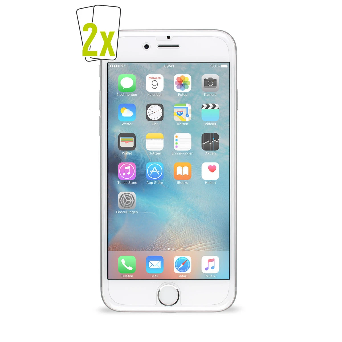 ARTWIZZ ScratchStopper Protection d'écran iPhone 6/6S
