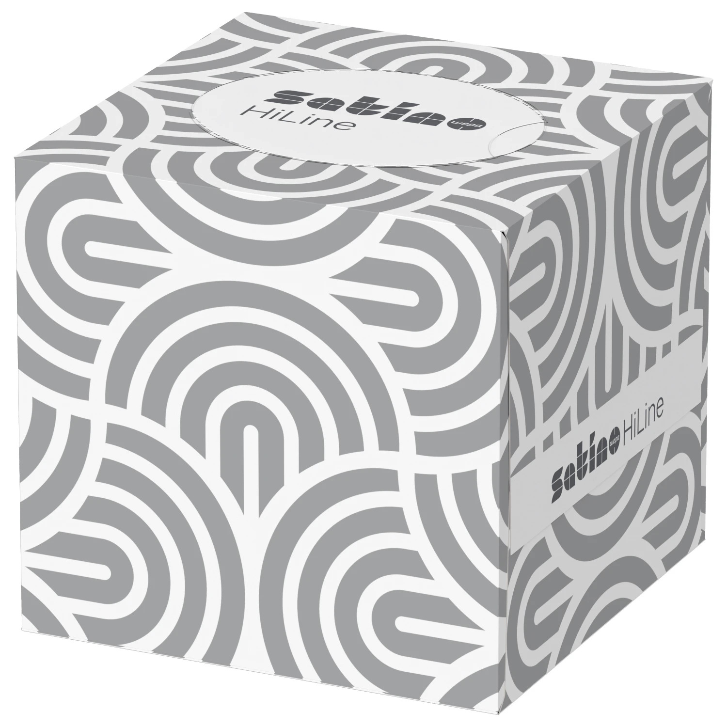 WEPA Mouchoirs cosmétiques HiLine Cube 3 couches, 1 pièce
