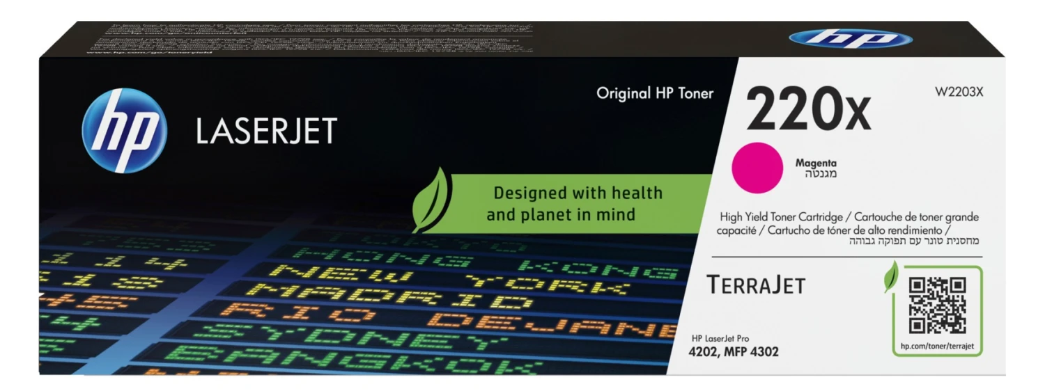 HP Cartouche toner 220X magenta