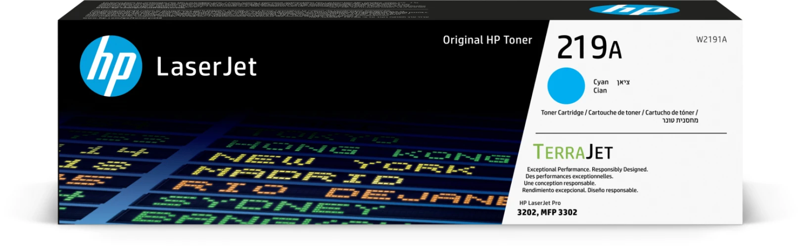 HP Toner-Modul 219A cyan