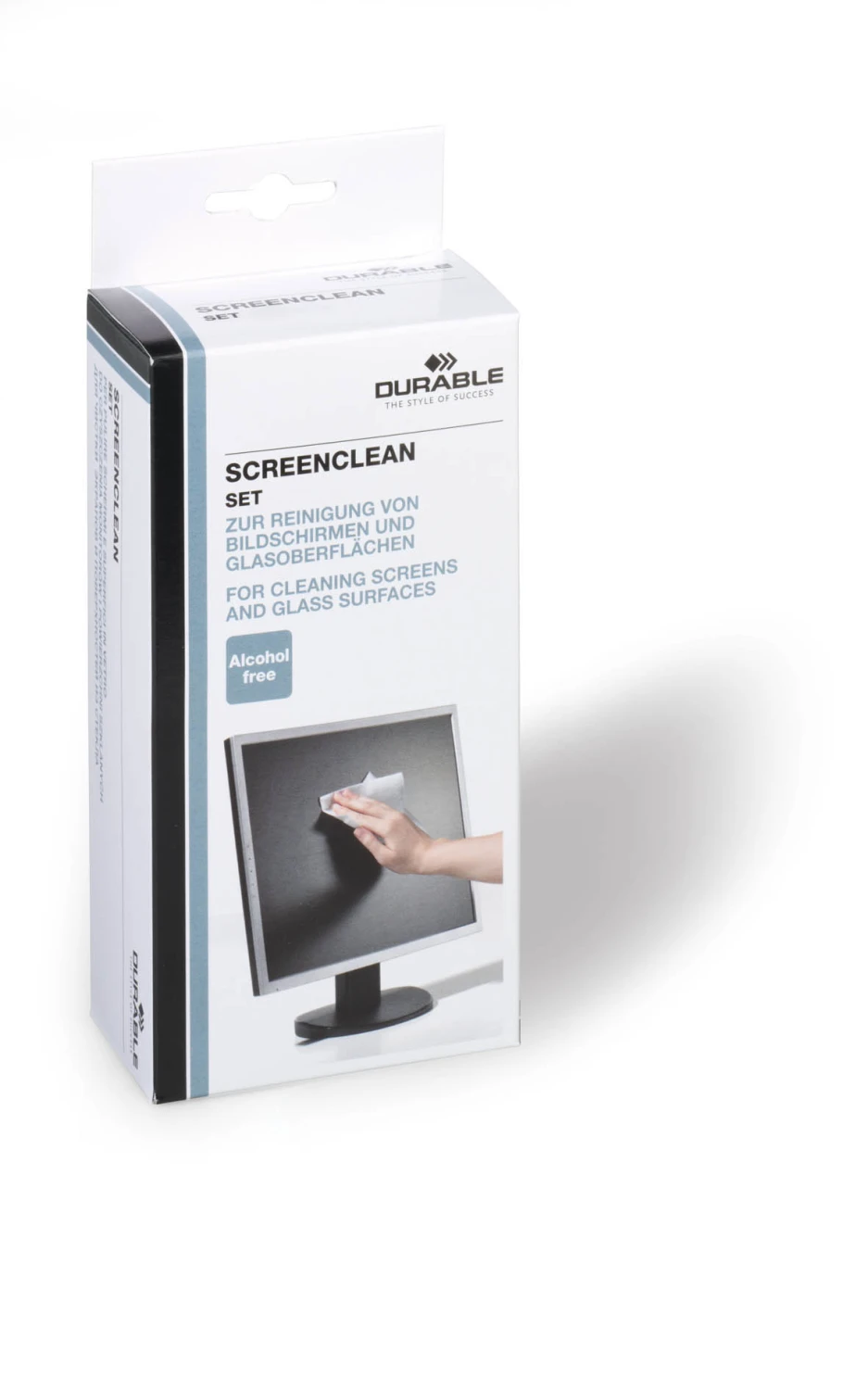DURABLE Set de nettoyage d'écrans Screenclean