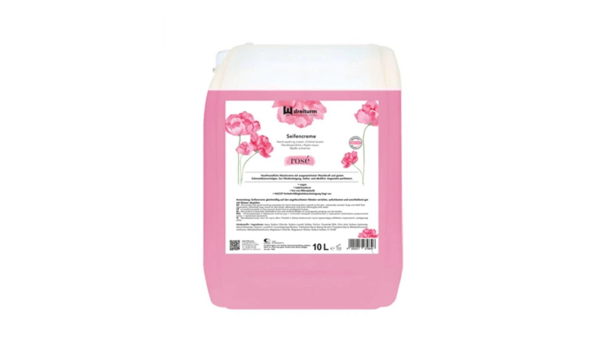 DREITURM Savon crème rosé 10 L