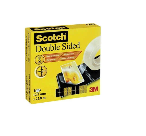 SCOTCH Tape Ruban adhésif 665 12mmx22,8mm