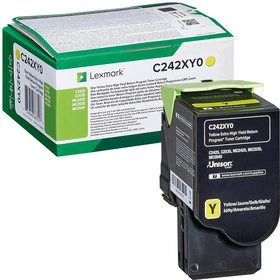 LEXMARK C242XY0 Cartouche toner jaune