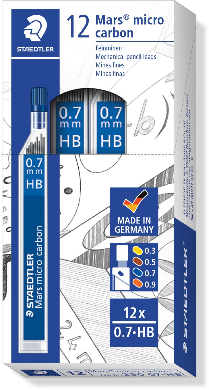 STAEDTLER Mine MARS MICRO HB 0,7mm