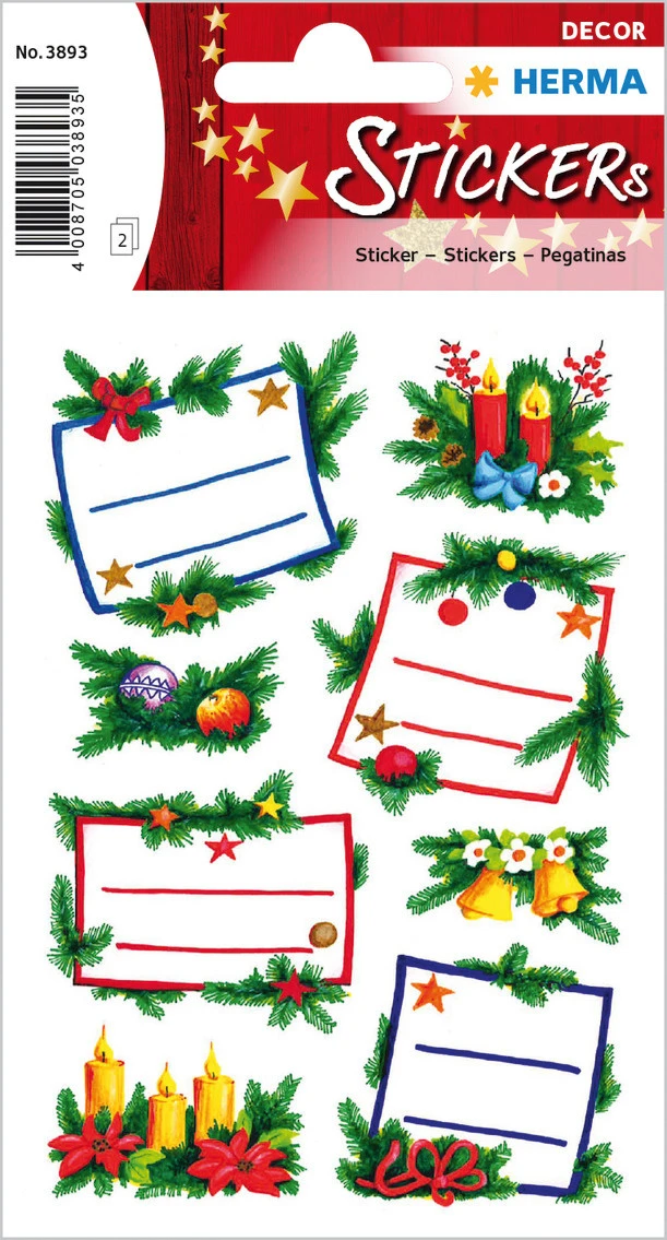HERMA Sticker Noël 16 pcs.