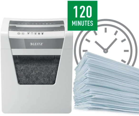 LEITZ Destructeur de documents IQ Office, P-5, 23lt