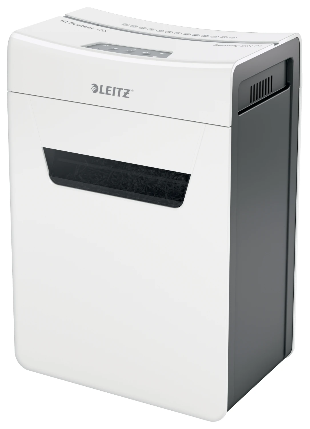 LEITZ Aktenvernichter IQ Protect 10X, P-4, 18lt